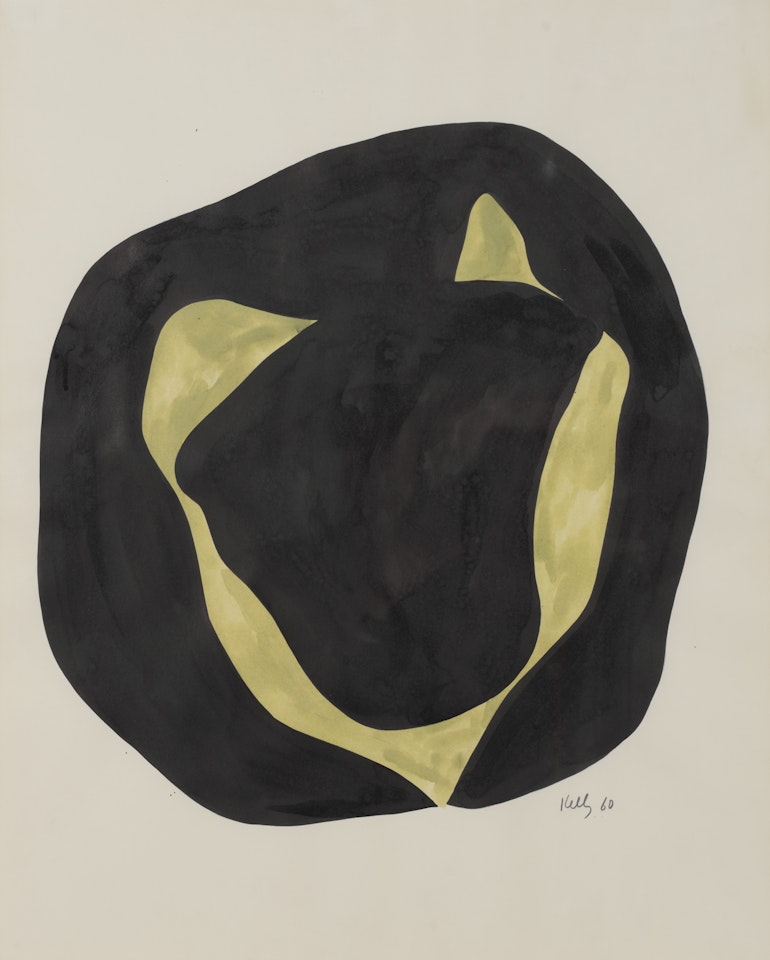 Untitled (Black Variant) by Ellsworth Kelly
