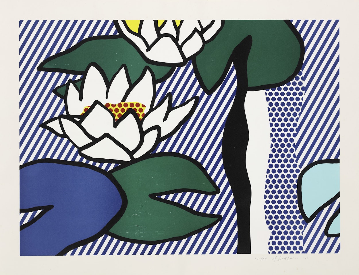 Les Nymphéas by Roy Lichtenstein