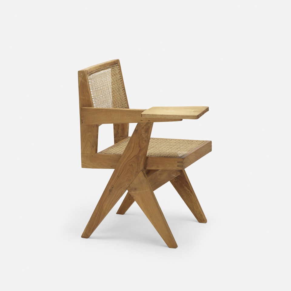 Writing chair from Chandigarh ,
Circa
1960 by Pierre Jeanneret