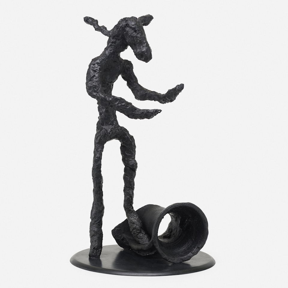 Hare with Broken Vase by Barry Flanagan