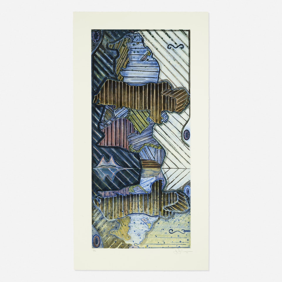 Green Angel II by Jasper Johns