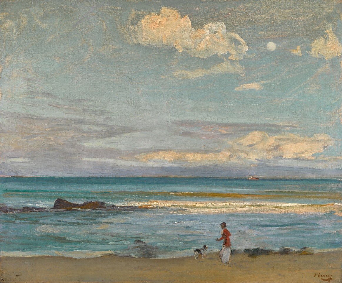Evening, Coast of Spain from Tangier by John Lavery