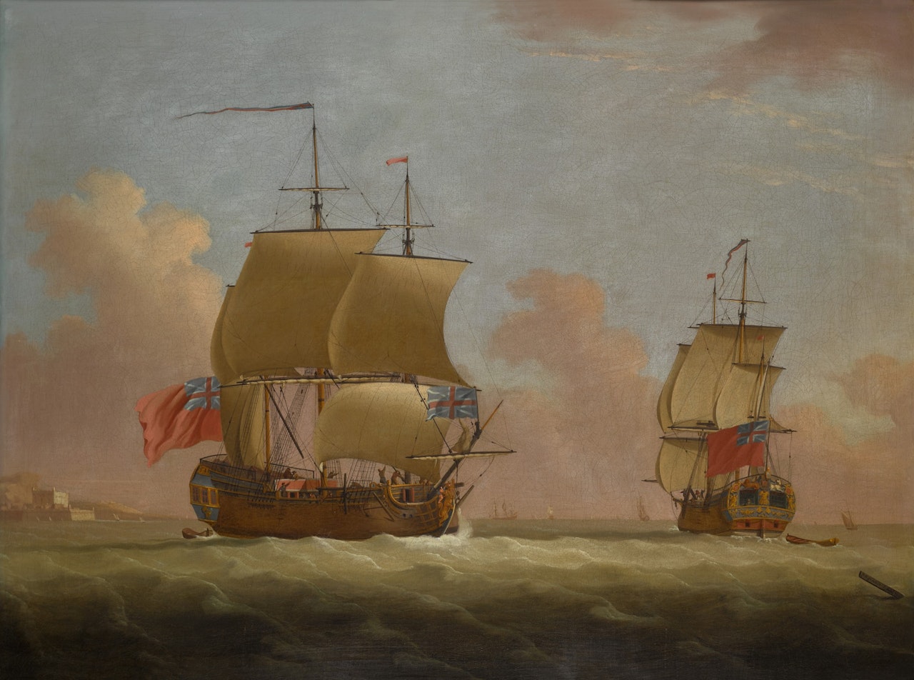 The Royal Yacht Dublin by Peter Monamy