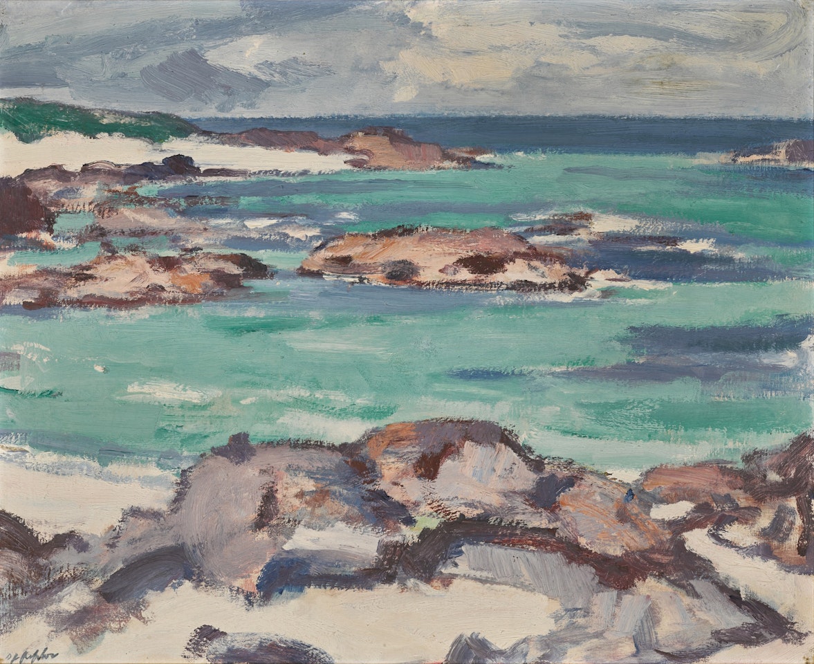 Rocky Shore, Iona by Samuel John Peploe