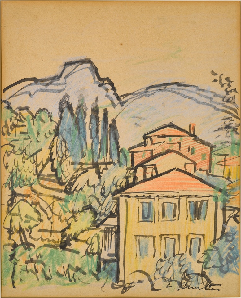 View from St. Paul by George Leslie Hunter
