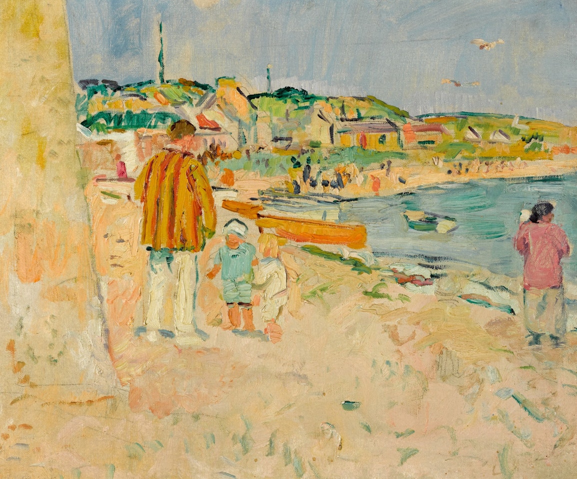 Fife Beach by George Leslie Hunter