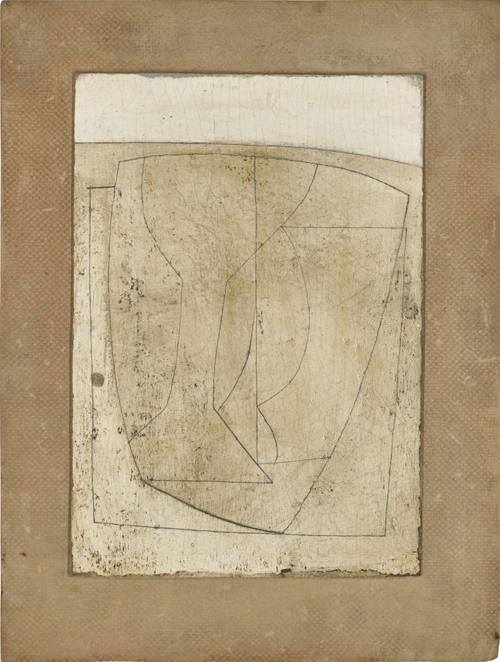still life (sung) March 6 - 51 by Ben Nicholson, O.M.