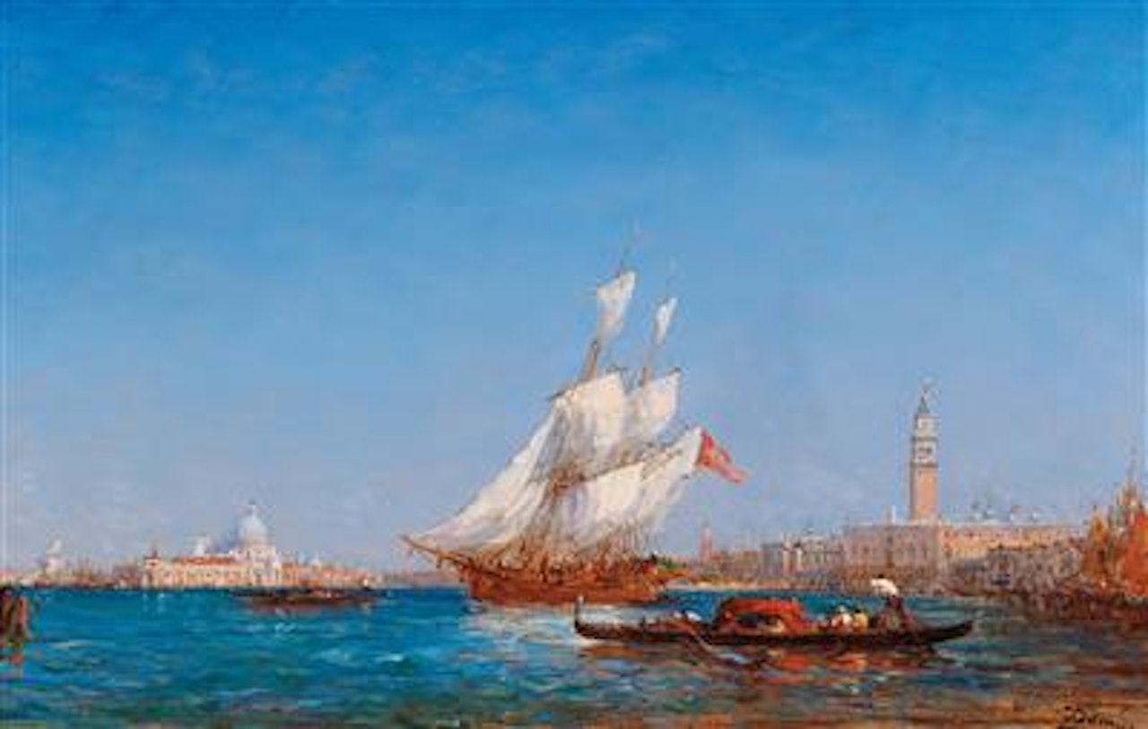 Venice, the Bacino di San Marco by Félix Ziem