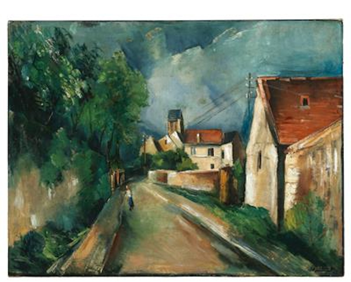 L"église de Jouy-Le Comte by Maurice de Vlaminck