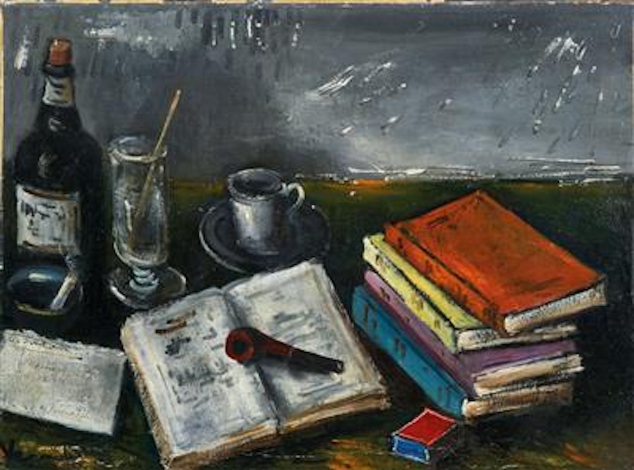 Nature morte a la pipe by Maurice de Vlaminck