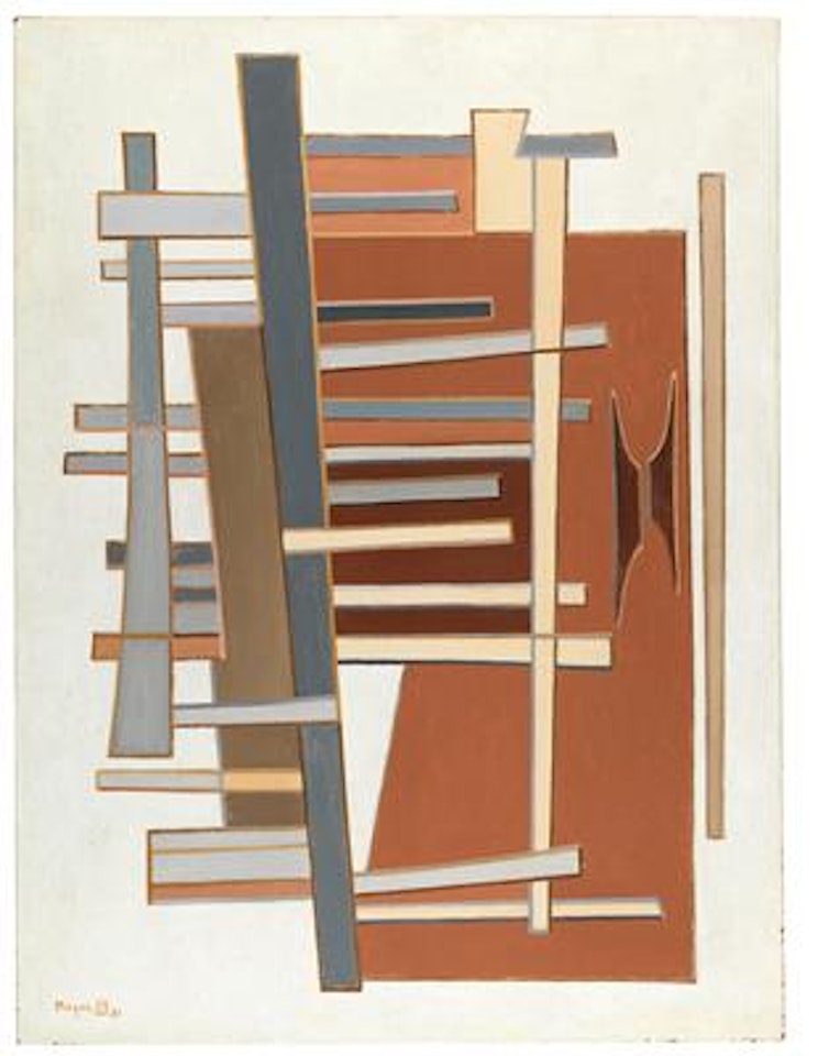 Mesures Illimitées n. 3 by Alberto Magnelli