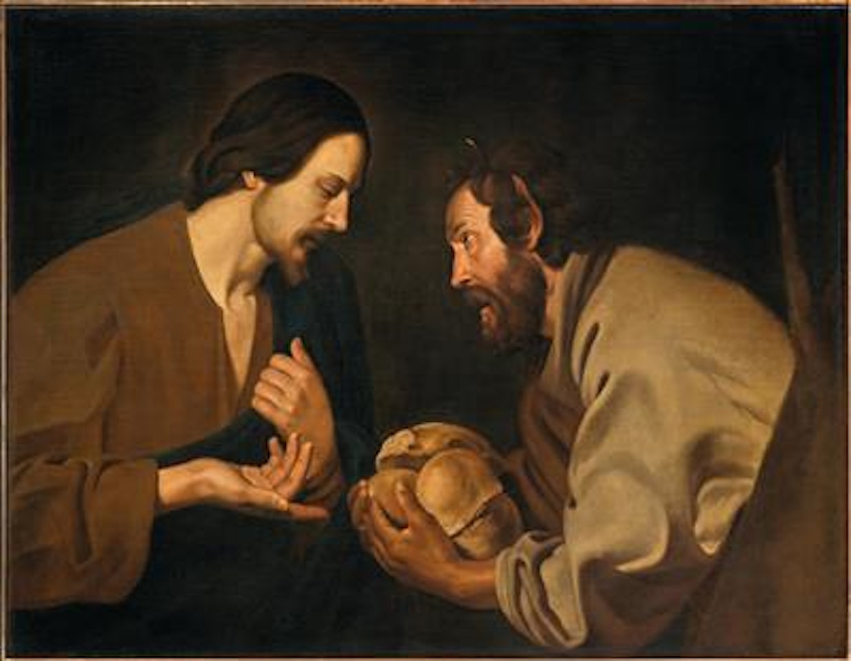 Christ and the Demon by Jusepe de Ribera
