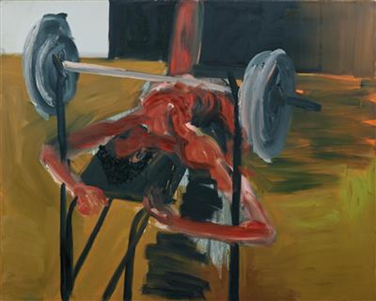 Gewichtheber by Rainer Fetting