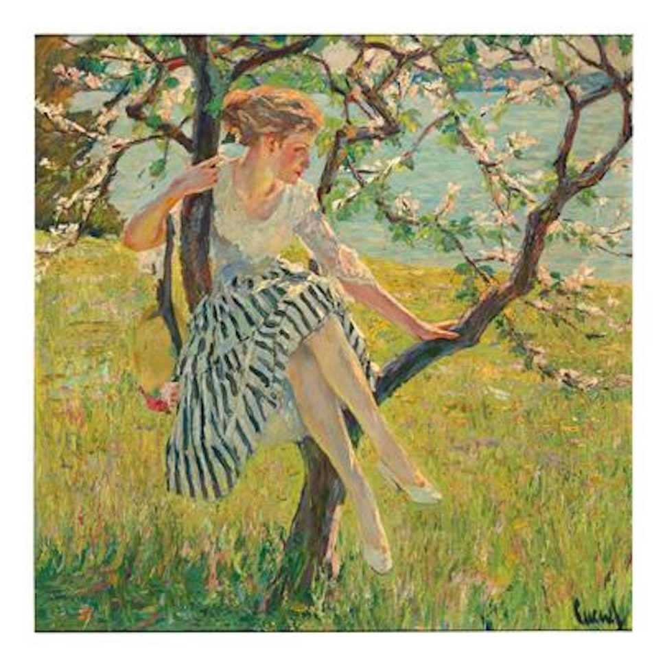 Apfelblüten (apple blossom) by Edward Cucuel