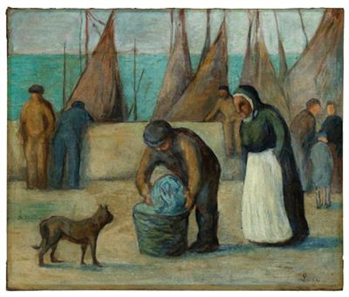 La Rentrée des Pécheurs by Maximilien Luce