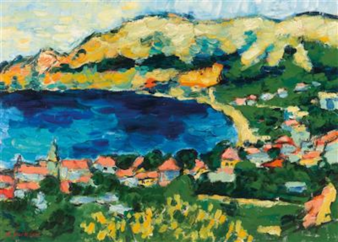 An einem See / By a Lake by Karl Stark