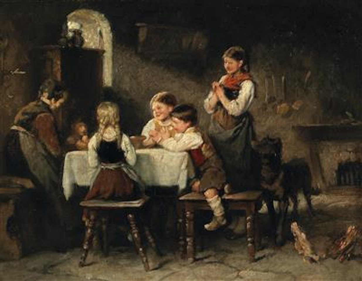 The Grace (Study) by Franz von Defregger