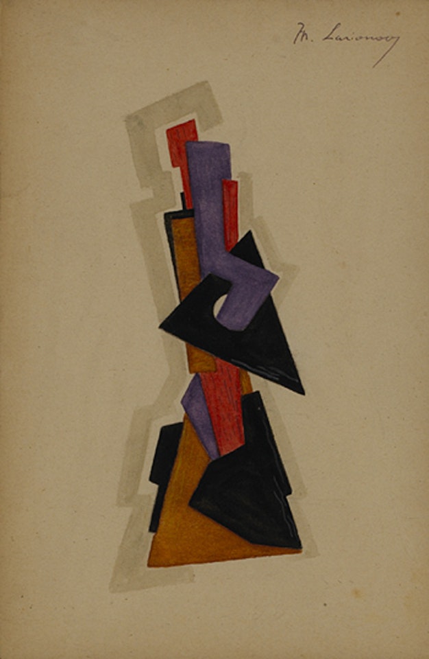 Abstraction by Mikhail Larionov