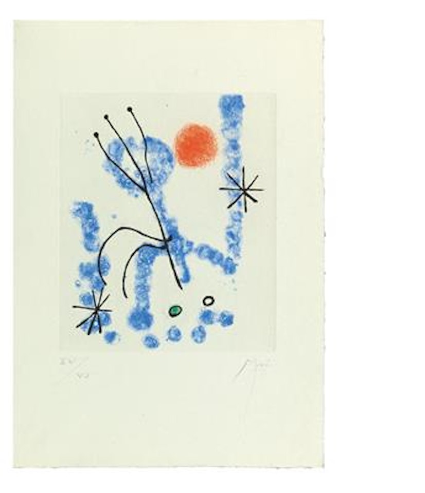 From: Feuilles éparses by Joan Miró