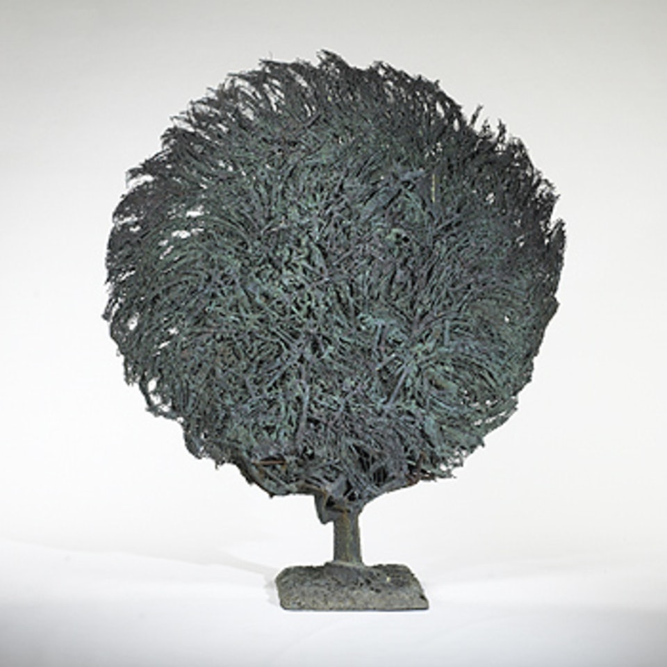 Untitled, firey circle by Harry Bertoia