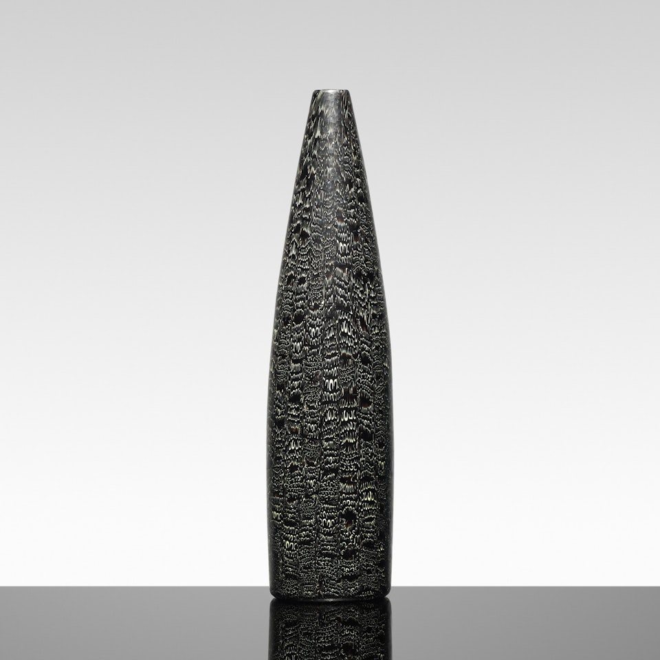 Murrine Battuto vase by Paolo Venini