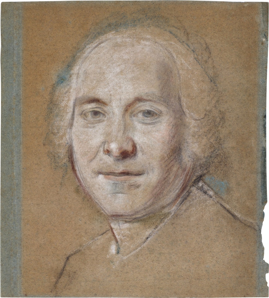 Study for a portrait of a Gentleman by Maurice Quentin de la Tour