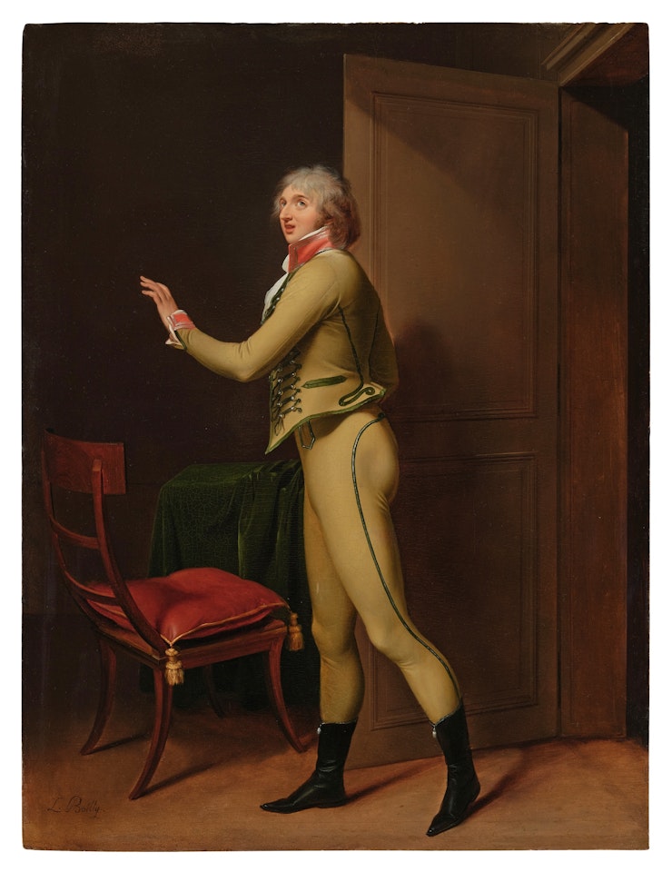 Portrait of the singer Jean Elleviou in Le Prisonnier by Louis-Leopold Boilly