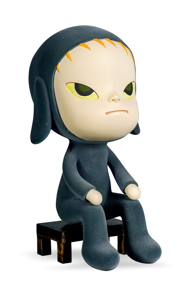 Sleepless Night (Sitting) by Yoshitomo Nara