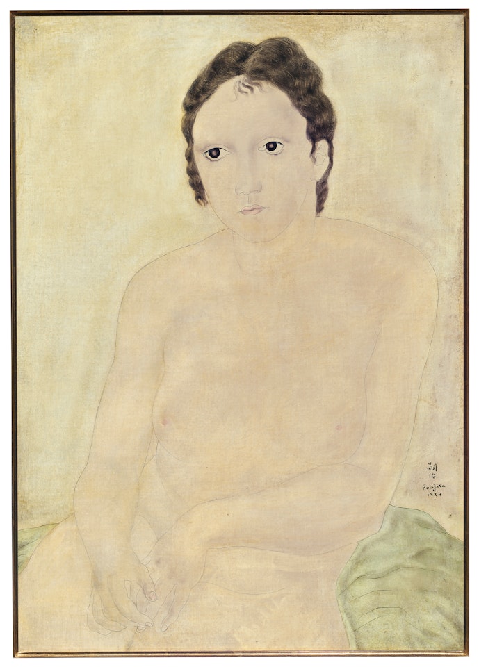 Buste de Jeune Fille by Leonard Tsuguharu Foujita