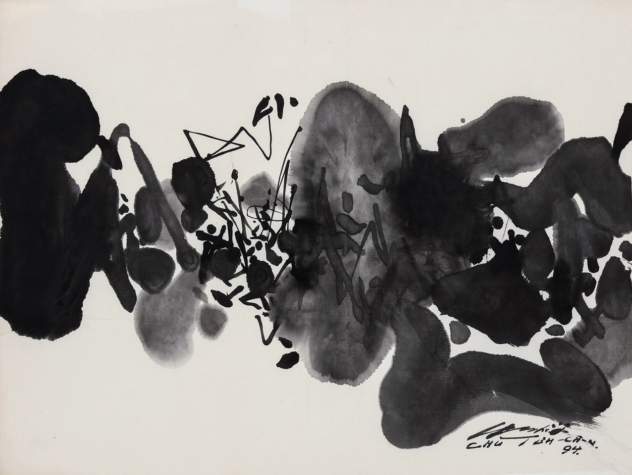 Sans Titre-1994 by Chu Teh-Chun