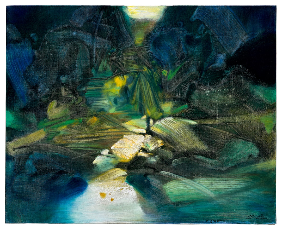 Résonance des profondeurs I by Chu Teh-Chun