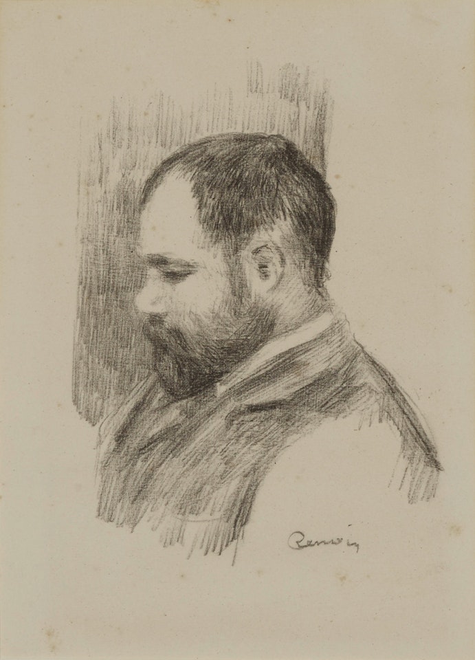 Ambroise Vollard, from L'Album des Douze Lithographies Originales de Pierre-Auguste Renoir by Pierre-Auguste Renoir