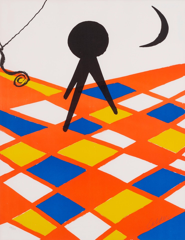 Tabouret et Trois Pieds by Alexander Calder