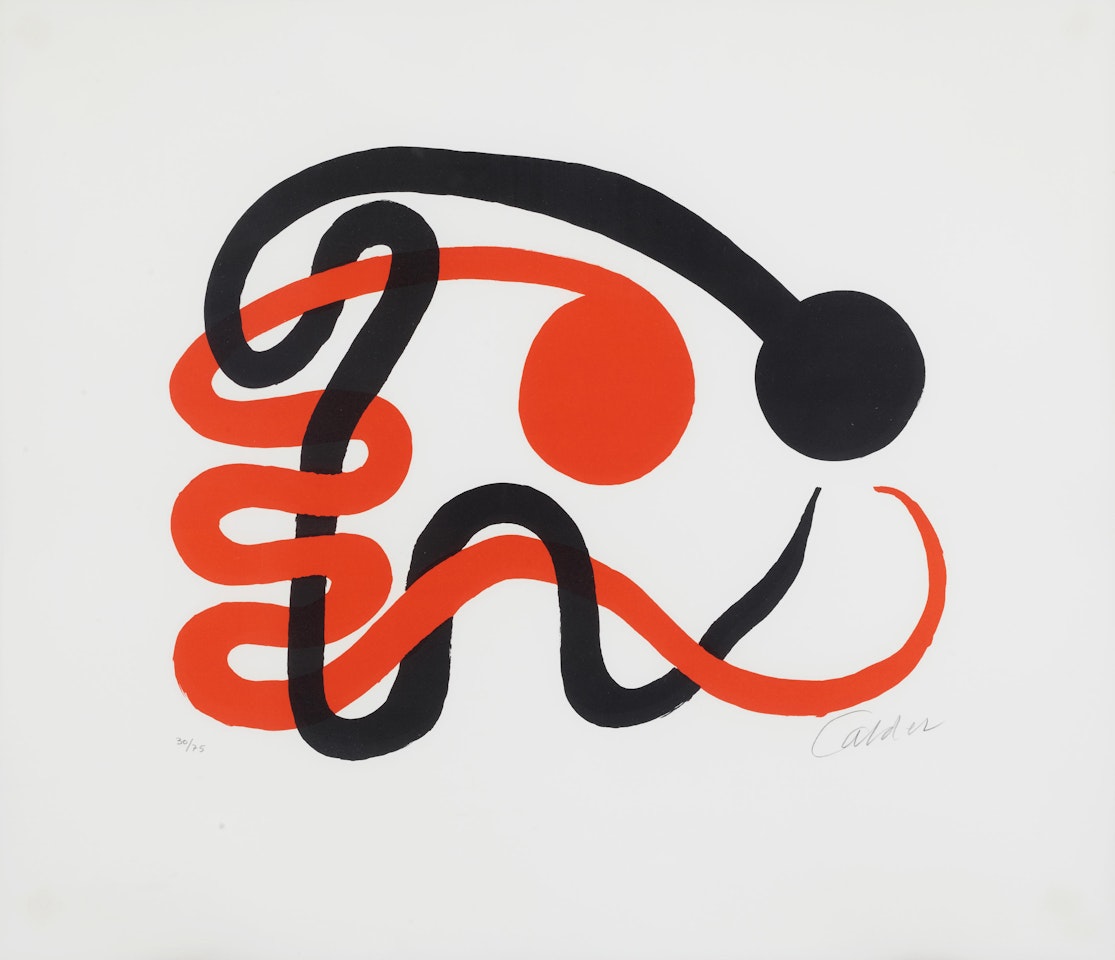 Deux Serpents by Alexander Calder