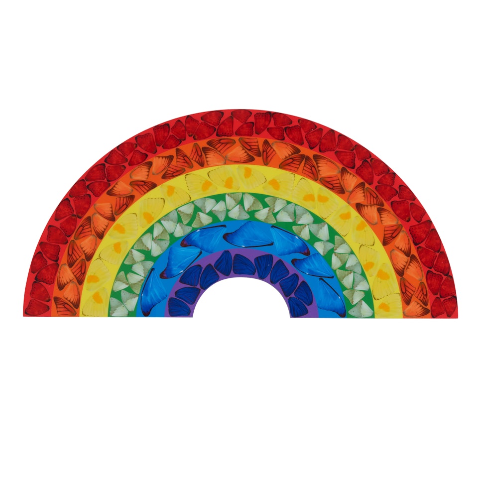 Butterfly Rainbow (Small) by Damien Hirst