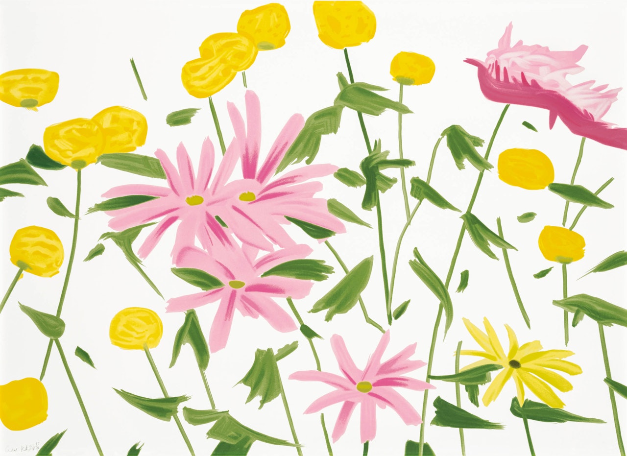 Spring Flowers by Alex Katz