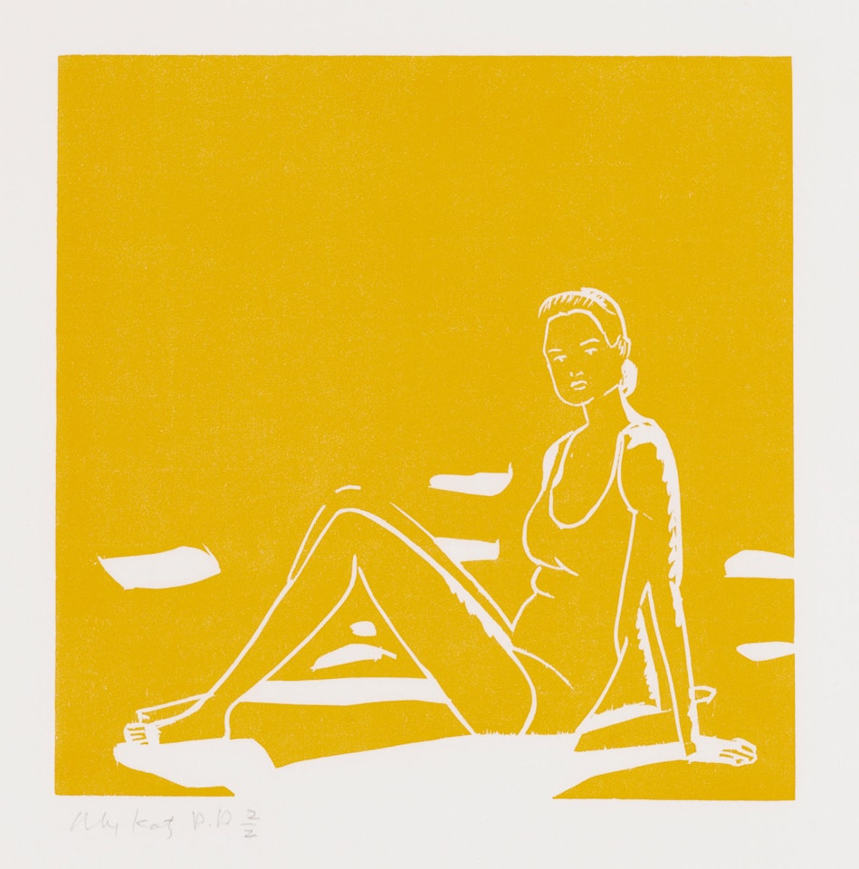 Ursula, from a Suite of Prints Derived from the Painting Lincolnville Labor Day () by Alex Katz