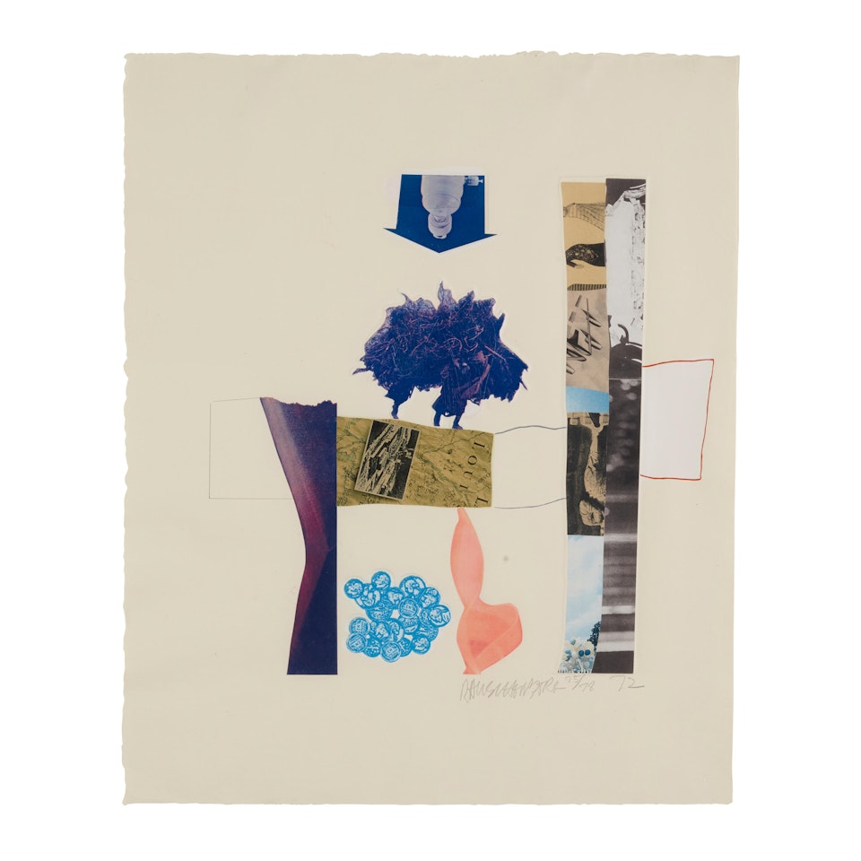 Horsefeathers Thirteen-XIII, From Horsefeathers Thirteen by Robert Rauschenberg
