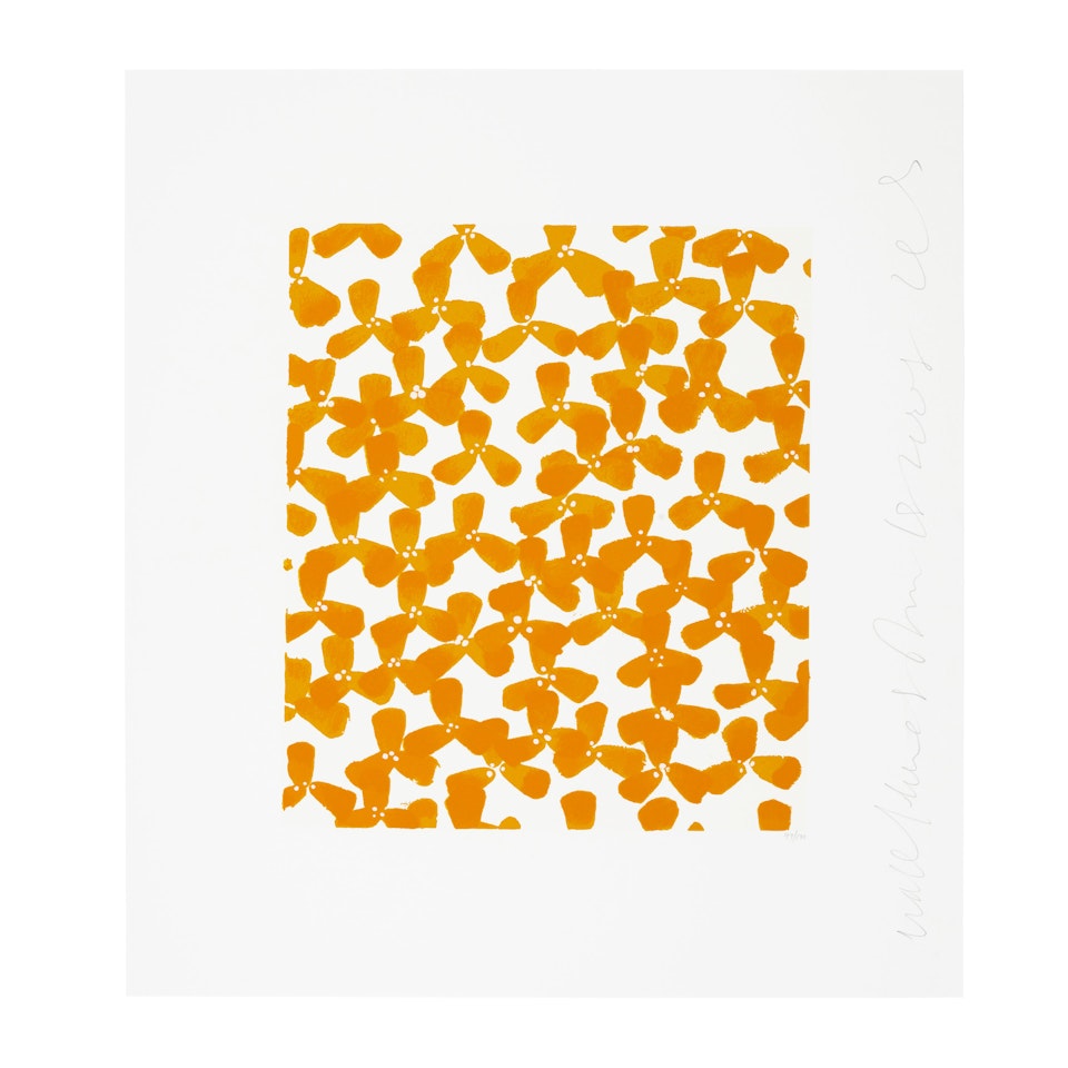 Wallflowers 34, from Wallflowers Suite by Donald Sultan