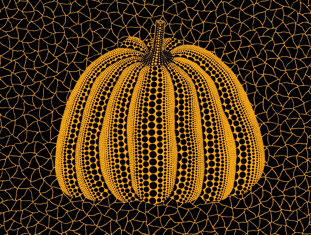Pumpkin (YY) by Yayoi Kusama