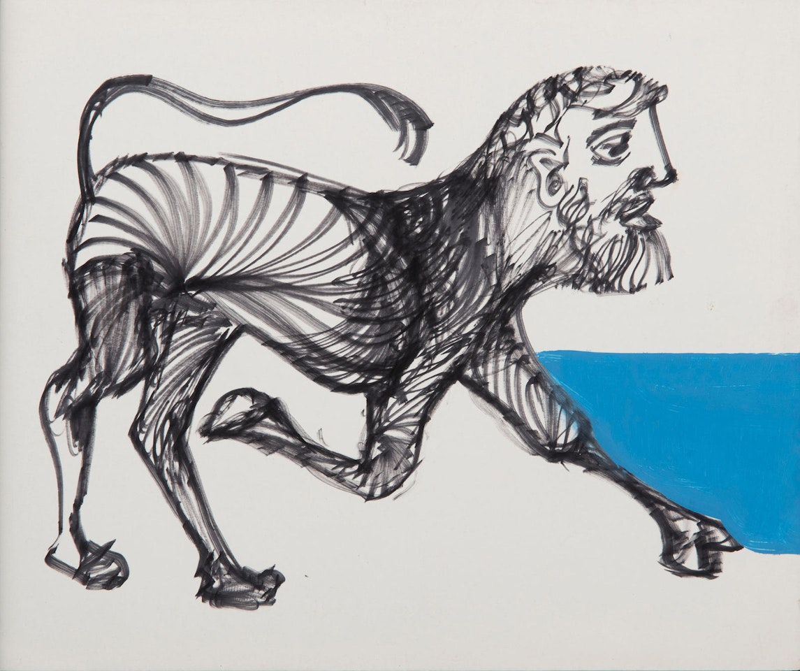 Faun, Greece by Sidney Nolan