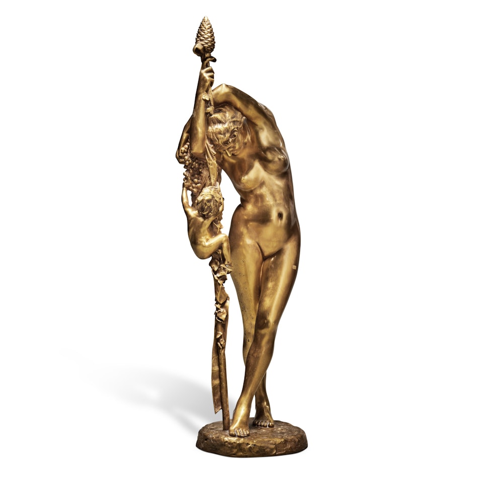 Bacchante à la Grappe (Bacchante with Grapes) by Jean Léon Gérome