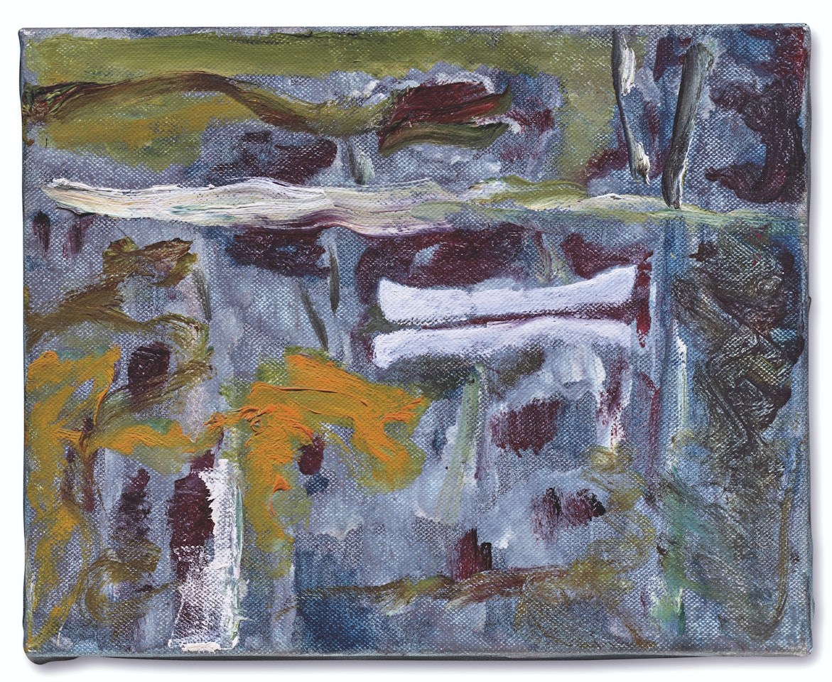 White Canoe (version) by Peter Doig