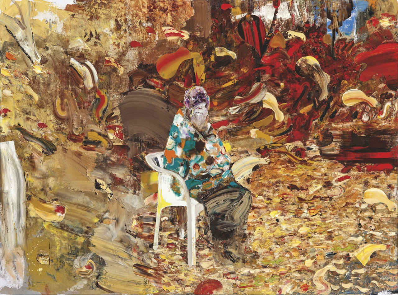Charles Darwin at the Age of 75 by Adrian Ghenie