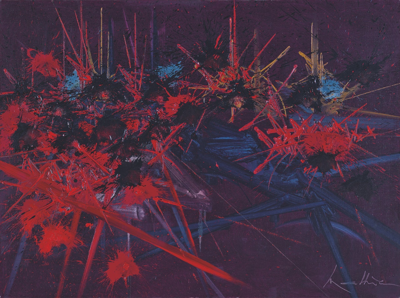 Dédain perdu (Lost Disdain) by Georges Mathieu