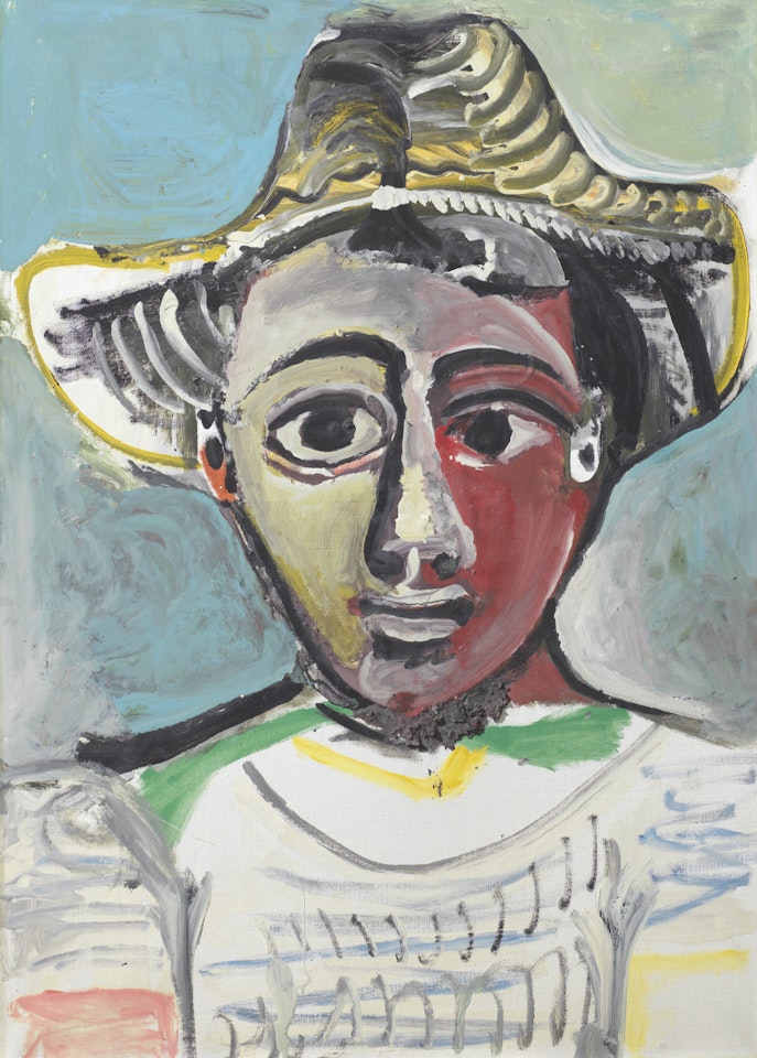 Homme au chapeau by Pablo Picasso