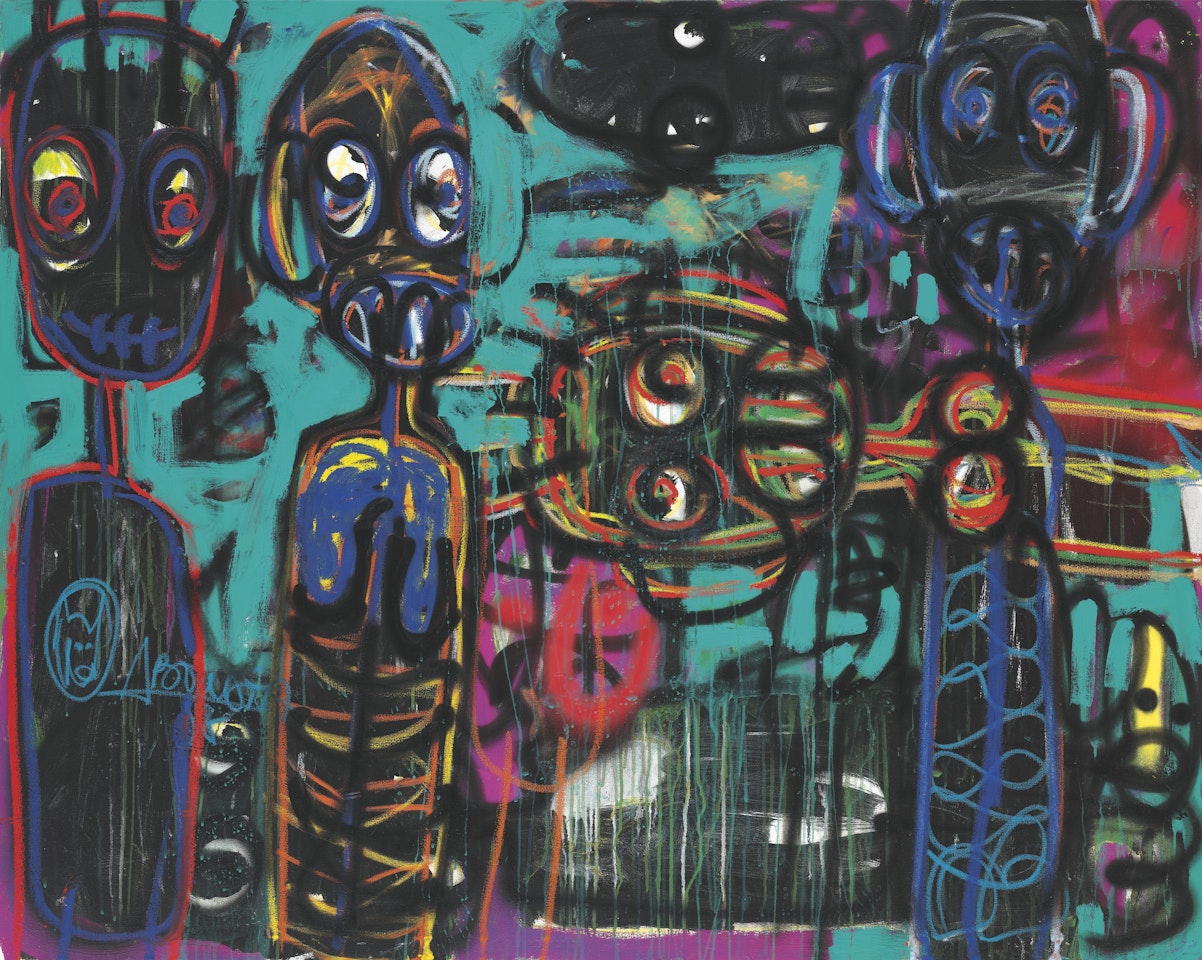 Untitled by Aboudia Abdoulaye Diarrassouba