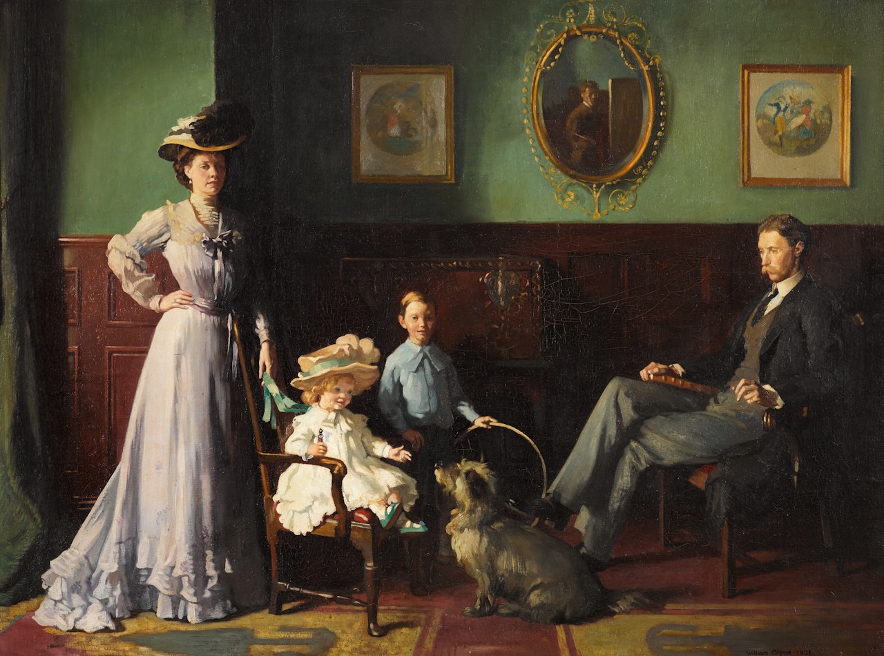 The Swinton Family by William Orpen