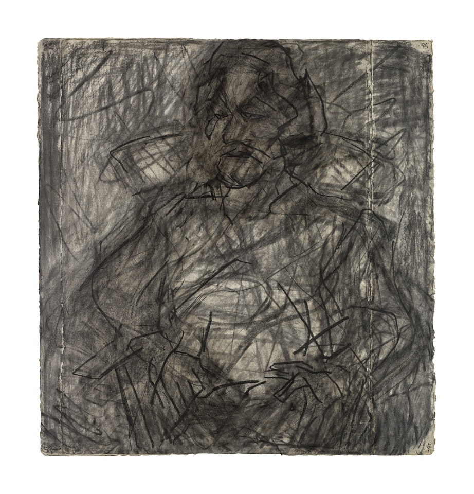 Head of Tom Phillips by Frank Auerbach