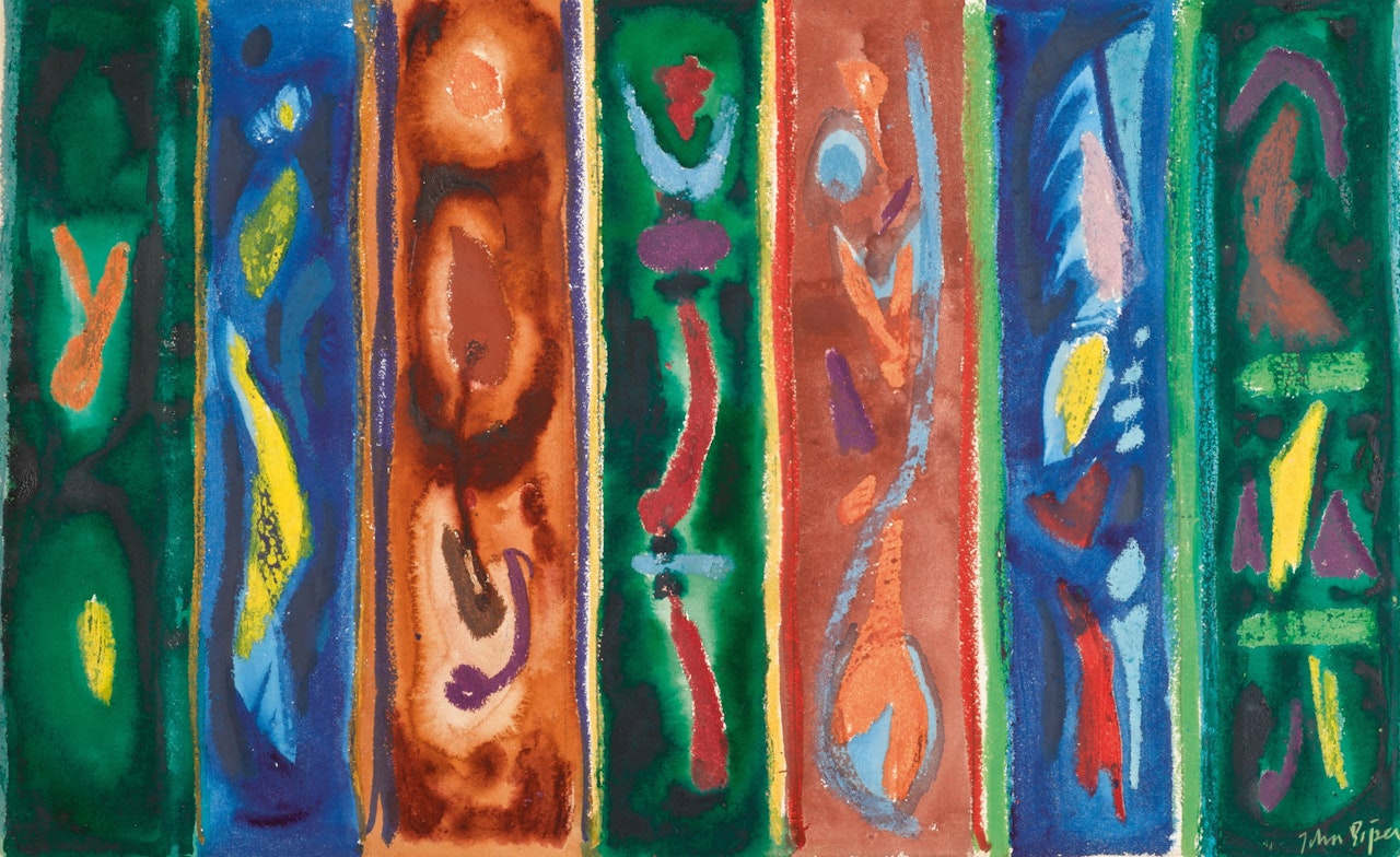 Study for Chichester Tapestry by John Piper